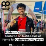 Pakistan’s Usama Saleem Honored in NASA’s Hall of Fame